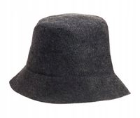 SAUNA CZAPKA DO SAUNY SZARA - PANAMA KLASYCZNA