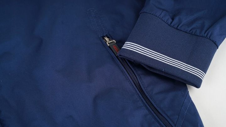 Męska kurtka przejściowa bomberka bez kaptura czerwony WX052 _XL zdjęcie 5