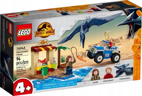 76943 - LEGO Jurassic World - Pościg za pteranodonem na Arena.pl