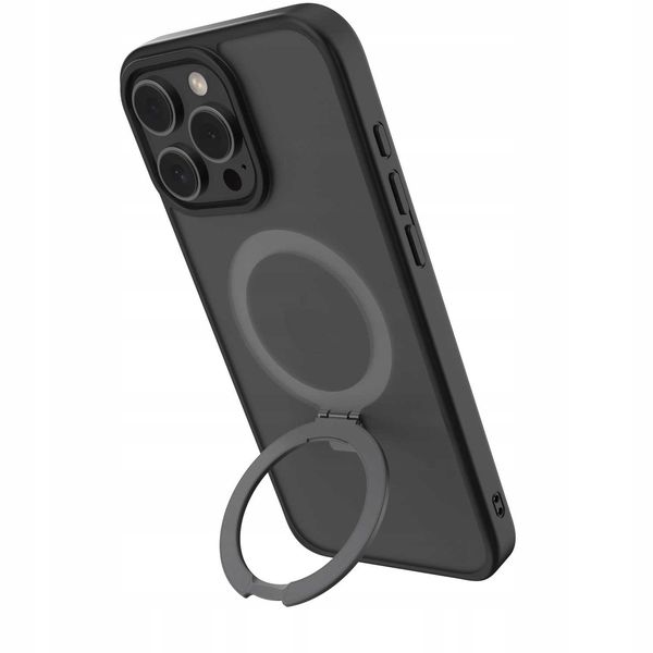 Spacecase Ring Pro Mag Iphone 16 Pro Max Black zdjęcie 4