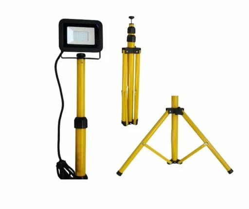 Naświetlacz LED 1x20W na statywie - barwa zimna zdjęcie 1