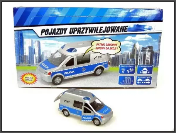 Auto Policja Van św.dźw. p12   HIPO zdjęcie 1