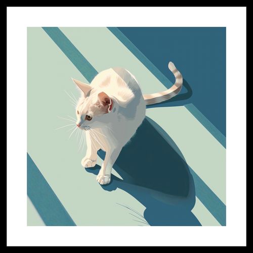 Plakat 30x30cm Kocia Persona na Arena.pl