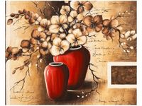 40X50CM OBRAZ KWIATY WAZONIE STORCZYKI OBRAZ