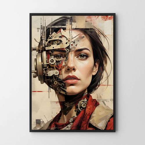 Plakat portret maszyna 30x40 cm na Arena.pl