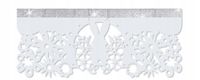N13 Zazdrostka lambrekin firana kuchenna święta Wielkanoc wiosna 60x28 biel