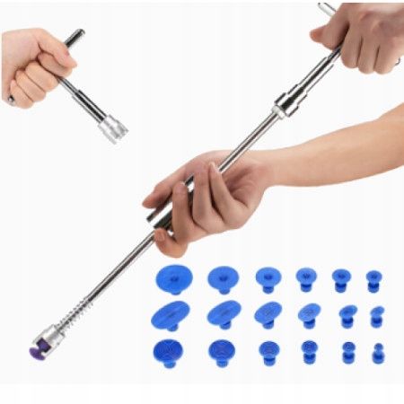 Zestaw do Wyciągania Usuwania Wgnieceń karoseri Młotek + ssak + Pistolet KL na Arena.pl