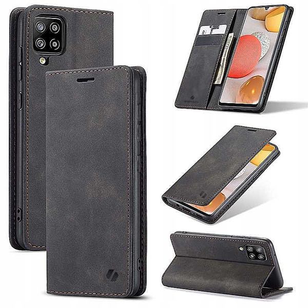 Spacecase Wallet Galaxy A42 5G Czarny zdjęcie 7