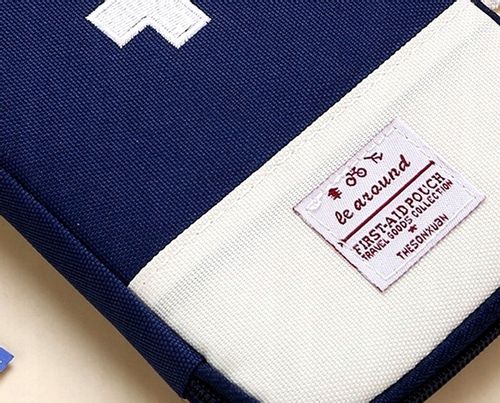 Apteczka Organizer na leki mini saszetka medyczna  E4_A_Niebieski na Arena.pl