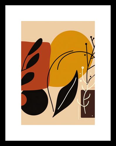 Plakat 29,7x42cm Ciepłe Kontury na Arena.pl