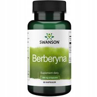 SWANSON BERBERINE HCL 400MG 60K BERBERYNA KRĄŻENIE