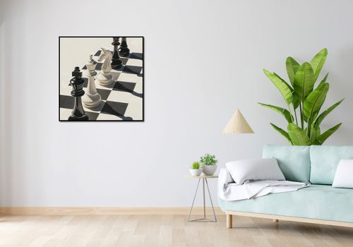 Plakat 80x80cm Szach i Mat na Arena.pl