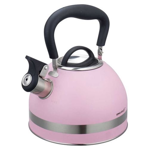 czajnik 1,8l z gwizdkiem kinghoff kh-1856 różowy na Arena.pl