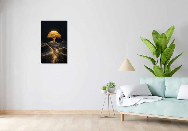 Obraz 40x70cm Drzewo Energii zdjęcie 2