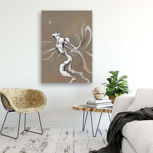 Obraz na płótnie – Canvas, Abstrakcyjna postać 50x70 na Arena.pl