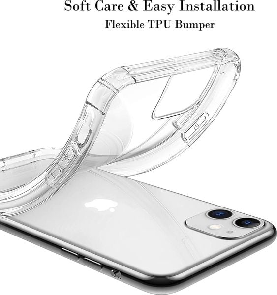 Etui do iPhone 11 Pro Max Wytrzymałe Przezroczyste zdjęcie 3