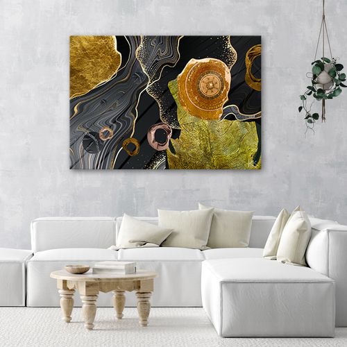 Obraz na płótnie, Marmurowa tekstura abstrakcja 60x40 na Arena.pl