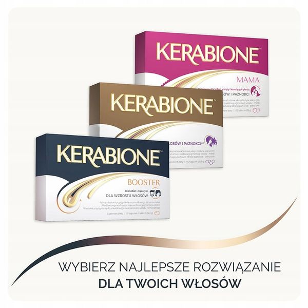 Kerabione Booster dla włosów, 30 kaps zdjęcie 8