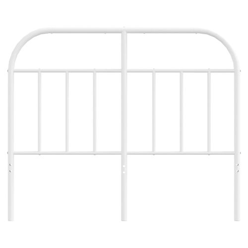 Metalowe wezgłowie, białe, 120 cm na Arena.pl
