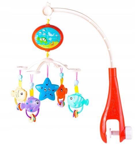 KARUZELKA KARUZELA DO ŁÓŻECZKA Z PROJEKTOREM I PILOTEM DLA DZIECI na Arena.pl