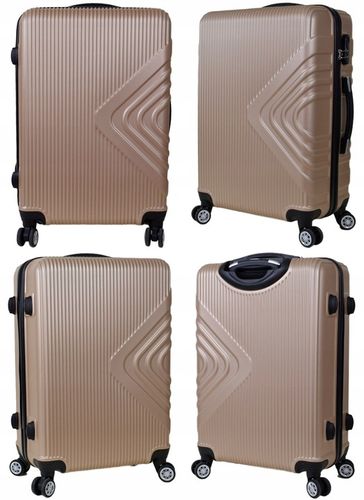 ŚREDNIA WALIZKA SUNBAG - MODEL APUS 8082 Z POSZERZENIEM pojemność 80 LITRÓW na Arena.pl