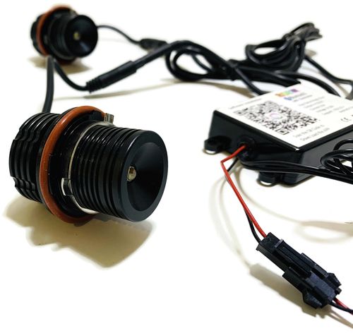 RGBW RINGI LED MARKERY BMW E39 E60 E61 E83 E65 BT na Arena.pl