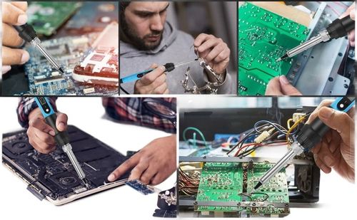 Zestaw Lutowniczy LUTOWNICA PRECYZYJNA 80W WYŚWIETLACZ LCD Walizka na Arena.pl