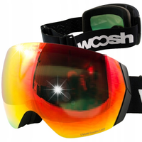 GOGLE NARCIARSKIE GOGLE SNOWBOARDOWE REVO SHIFT NIEPARUJĄCE UV400