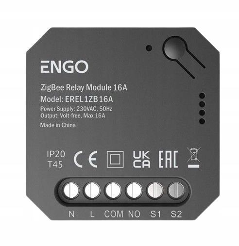 Sterownik ENGO CONTROLS ZigBee 16A do pieca dwufunkcyjnego zdjęcie 1