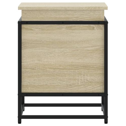 Skrzynia z pokrywą, dąb sonoma, 40x40x51,5 cm na Arena.pl