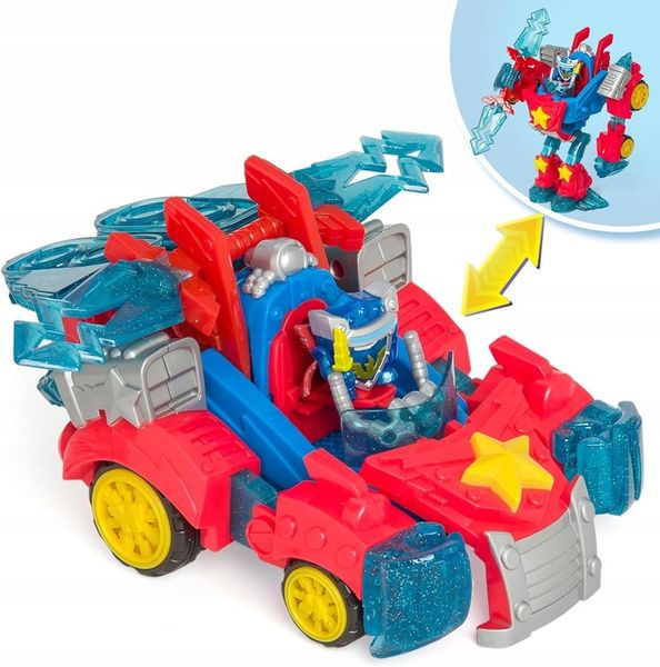 SUPERTHINGS Super Things Zings Turbo Warrior Power Robot Auto Transformer zdjęcie 5