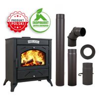 PIEC PIECYK KOMINEK HELIOS STALOWY KOZA EKO + ZESTAW FI 150