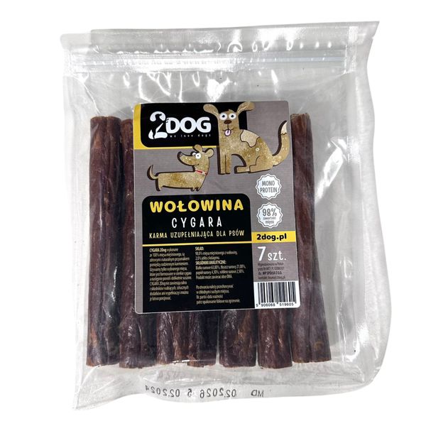 2Dog Cygara WOŁOWINA 7szt zdjęcie 1