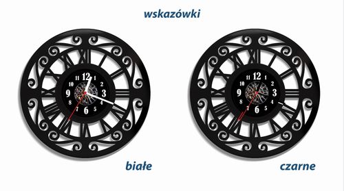 Zegar ścienny z płyty winylowej Dekor 44.4 na Arena.pl