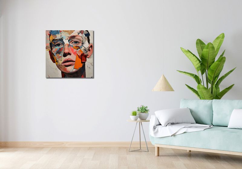 Obraz 60x60cm Podział Samego Siebie zdjęcie 2