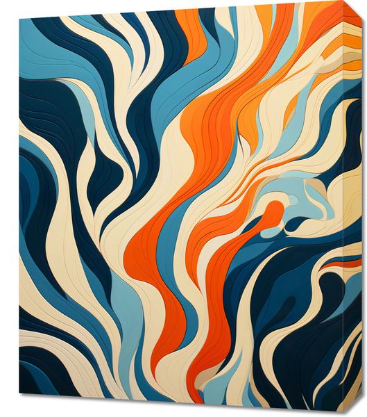 Obraz 50x60cm Oceaniczne Fale zdjęcie 1