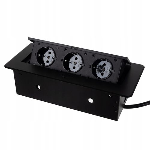 Gniazdo Chowane w Blat Nablatowe Potrójne Gniazdko na Arena.pl