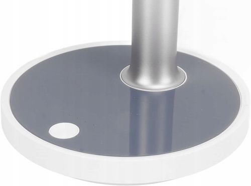 Wentylator wiatrak biurkowy cichy stojący 30cm biały USB LED akumulator na Arena.pl