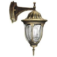 Elewacyjna LAMPA ścienna FLORENCJA 302571 Polux zewnętrzna OPRAWA kinkiet IP43 outdoor patyna