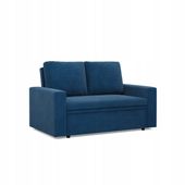 ŁÓŻKO SOFA NEO GRANATOWA NIEBIESKA KANAPA Funkcja Spania POSO SZTRUKS
