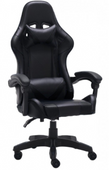 Fotel Obrotowy Gamingowy 66 cm Czarny REBUS TS - 3 Kolory