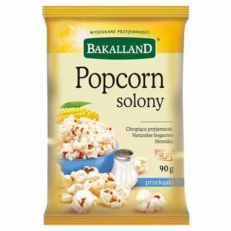 BAKALLAND Pop Corn Solony 90g na Arena.pl