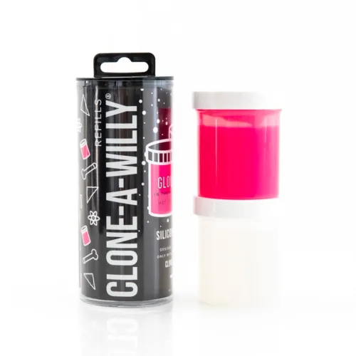 clone a willy refill hot pink glow silikon - zapas do formowania 120 ml na Arena.pl