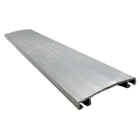 Profil aluminiowy łączący górny 4000mm do poliwęglanu