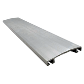 Profil aluminiowy łączący górny 4000mm do poliwęglanu