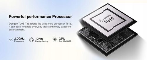 DOOGEE T20S Tab 15GB/128GB 10.4" Tablet,Android 14 7500mAh 1TB GPS WIFI SIM na Arena.pl