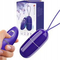 Wibrator damski jajko wibrujące do pochwy masażer cipki na pilota orgazm