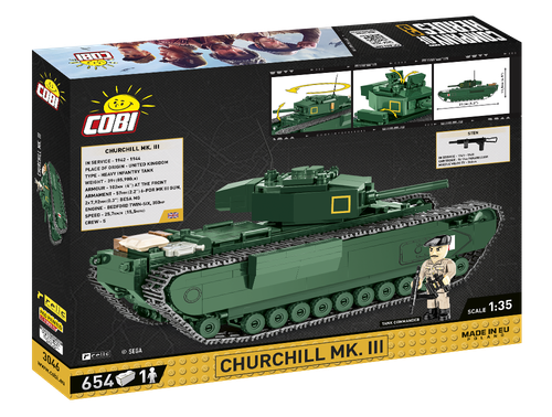 Klocki Kompania Braci Churchill Mk. Iii Cobi na Arena.pl