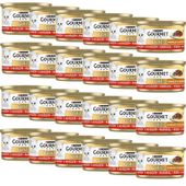 Gourmet Gold Karma dla kotów kawałki w smakowitym sosie z wołowiną 85 g
