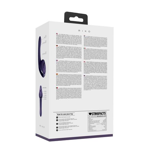 Riko - Rechargeable Triple Action Vibrator With Advanced Finger Motion na Arena.pl